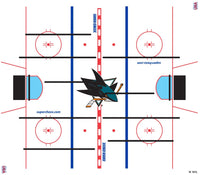 San Jose Sharks Logo ICE