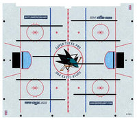 Skated San Jose Sharks Logo ICE