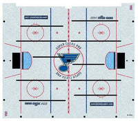 Skated St. Louis Blues Logo ICE