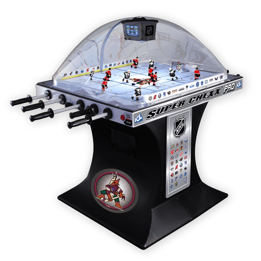 Arizona Coyotes NHL Super Chexx Pro Bubble Hockey Arcade Innovative Concepts in Entertainment   